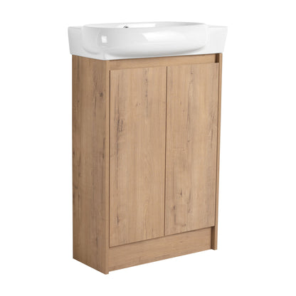 23" Freestanding Bathroom Vanity with Sink, Soft Close Doors - DREAM YOUR HOUSE