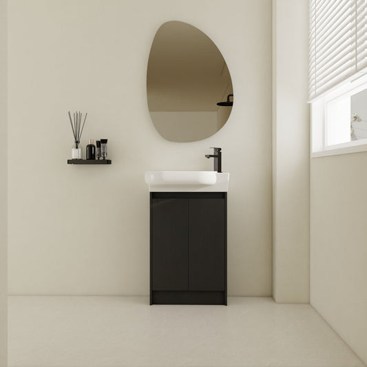 23" Freestanding Bathroom Vanity with Sink, Soft Close Doors - DREAM YOUR HOUSE