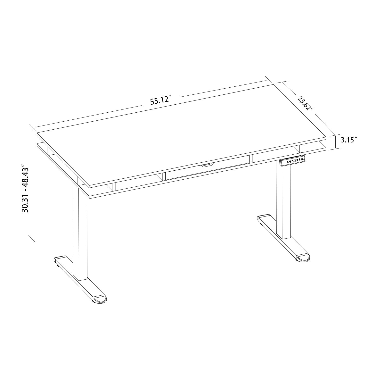 Adjustable Computer Desks for Home Office - DREAM YOUR HOUSE