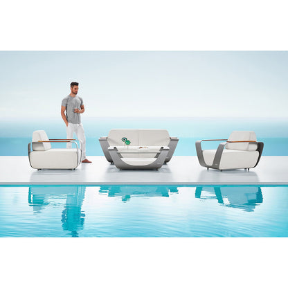 Aluminum Outdoor Luxury Conversation Set for 4 - DREAM YOUR HOUSE