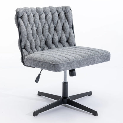 Armless Office Desk Chair No Wheels - DREAM YOUR HOUSE