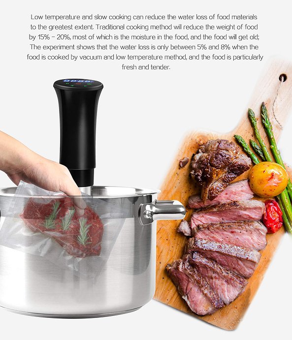 cuisine low temperature slow cooking machine vacuum low temperature cooking steak molecular vacuum cooking machine kitchen appliances immersion temperature controlled vacuum low temperature cooking - DREAM YOUR HOUSE