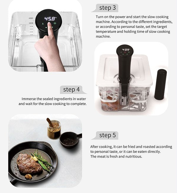 cuisine low temperature slow cooking machine vacuum low temperature cooking steak molecular vacuum cooking machine kitchen appliances immersion temperature controlled vacuum low temperature cooking - DREAM YOUR HOUSE