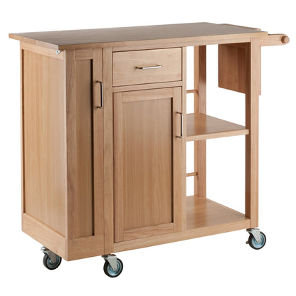 Douglas Utility Kitchen Cart; Natural - DREAM YOUR HOUSE