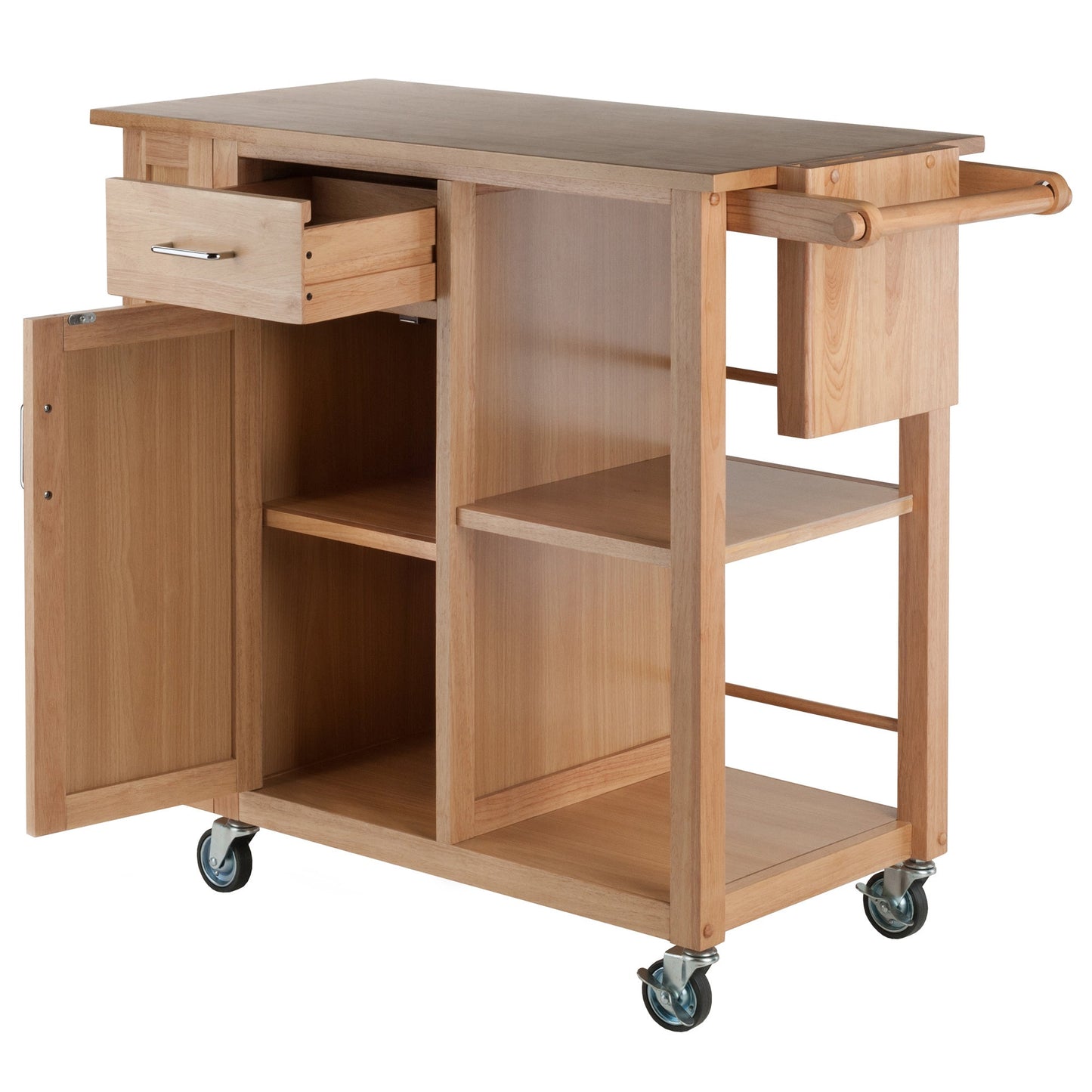 Douglas Utility Kitchen Cart; Natural - DREAM YOUR HOUSE