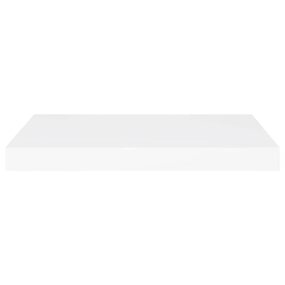 Floating Wall Shelves 2 pcs White 23.6"x9.3"x1.5" MDF - DREAM YOUR HOUSE