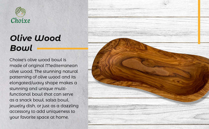 Mediterranean Olive Wood Multi - Purpose Bowl - DREAM YOUR HOUSE