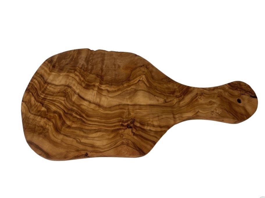 Original Olive Wood Cutting Board with Handle - DREAM YOUR HOUSE