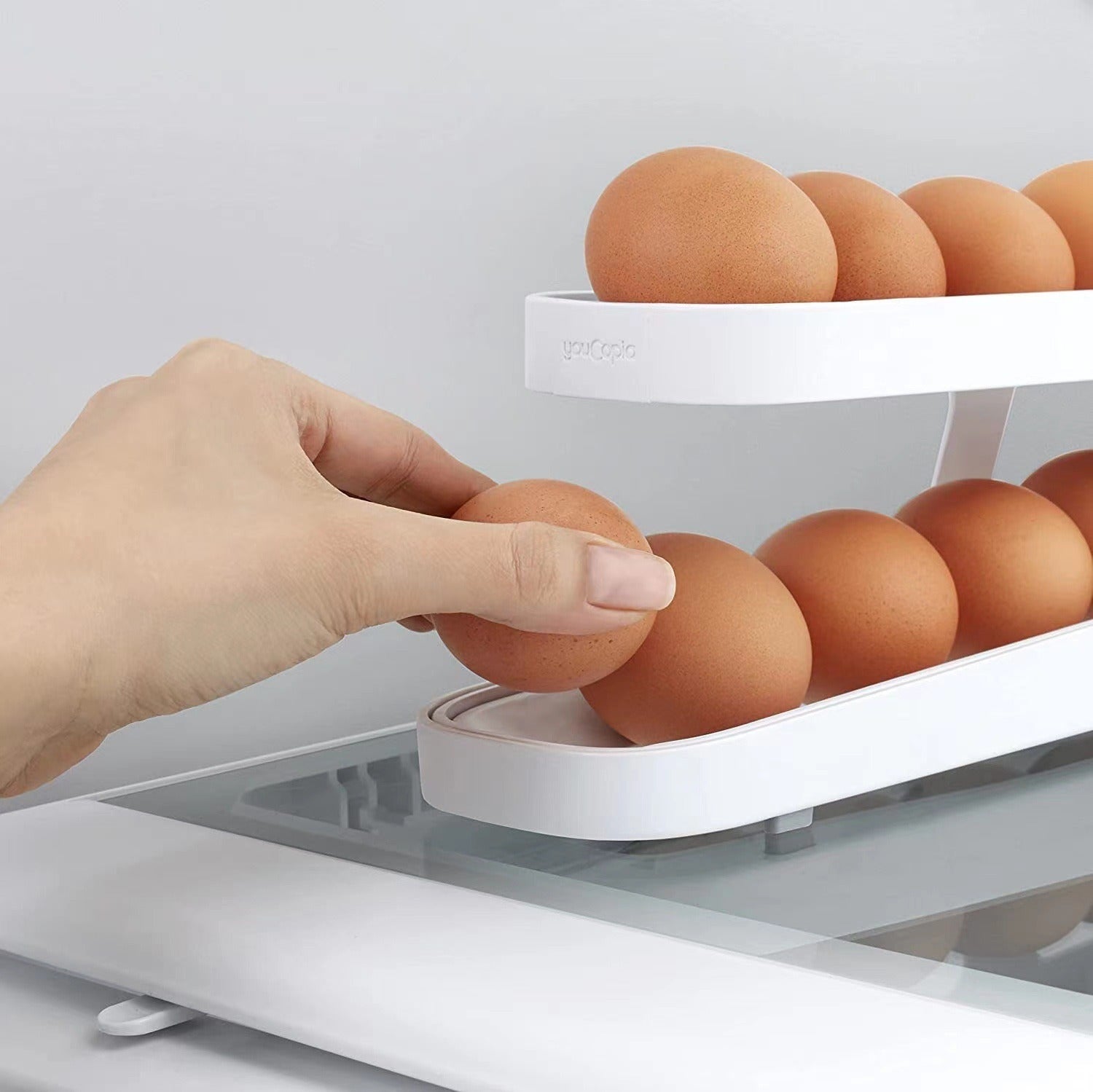 Refrigerator Egg Dispenser Home Kitchen Egg Organizer - DREAM YOUR HOUSE