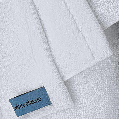 Resort Collection Soft Bath Sheets Towels Set of 2 Oversize Large 35x70 in Luxury Hotel Plush & Absorbent Cotton Bath Sheets 2 Pack White - DREAM YOUR HOUSE